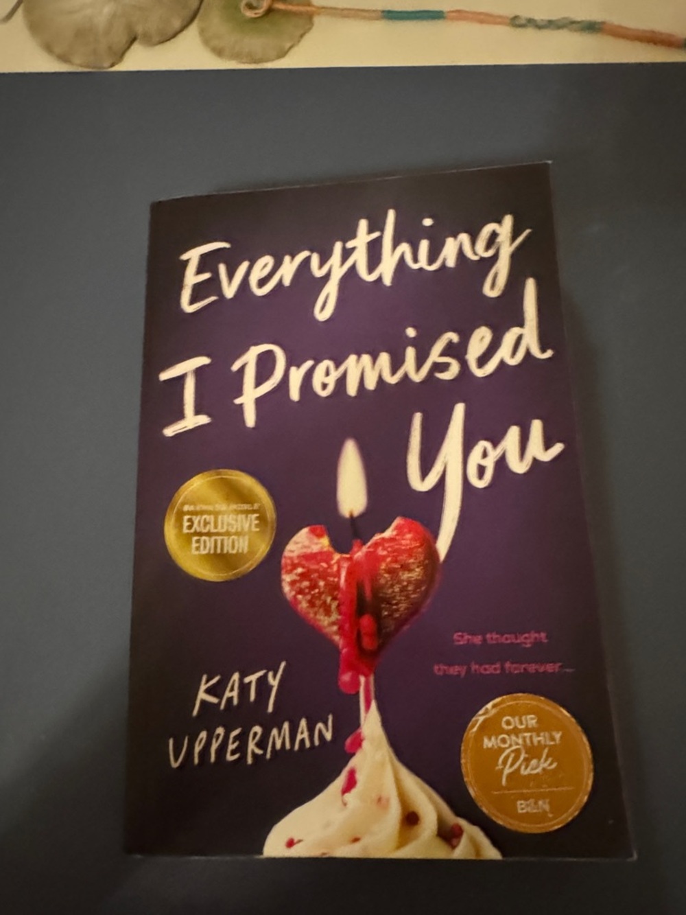 Everything I Promised You by Katy Upperman - Purple Cover